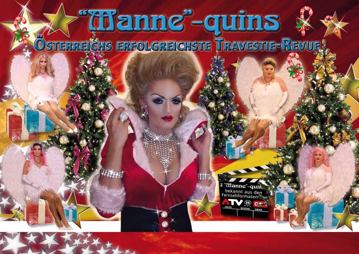 "MANNE"QUINS: Weihnachts-Revue-Show