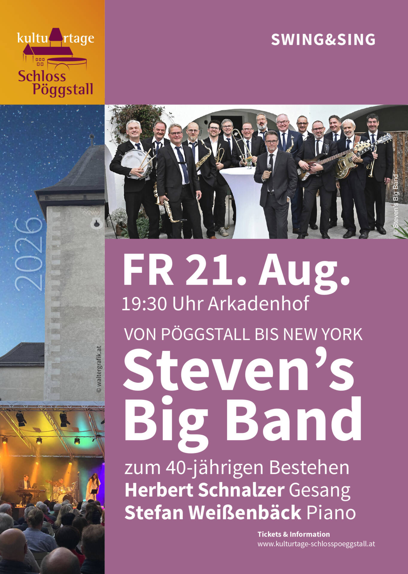 Swing and Sing – Steven’s Big Band